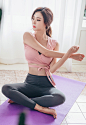 美人图赏：身材棒，大汗淋漓也很美