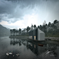 The foggy Lake house : This is my recently personal project that designed and visualized by me.Software: 3dsmax 2014, Photoshop CS6, Vray.