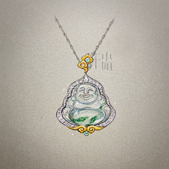 YEUNG_Jewelry采集到翡翠手绘