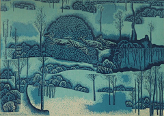 小石_新阅读采集到乡野_版画