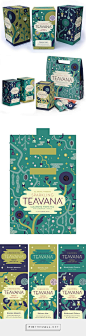 Teavana Tea Rebrand by Alexander Vidal: 