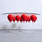 让人产生错觉的气球咖啡桌by Duffy Londo 生活圈 展示 设计时代网-Powered by thinkdo3