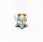 New Year pictures : small images for greeting cards for the new year