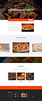 整套国外美食网站网页版式设计模板素材 (7)
