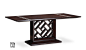 TALMD新中式实木餐桌 现代简约长方形餐桌909-15