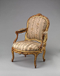 Armchair (Fauteuil) Louis Delanois (French, 1731–1792): 