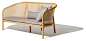 Industry West Cane Sofa
