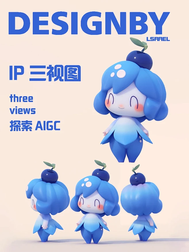 IP 设计|蓝莓IP