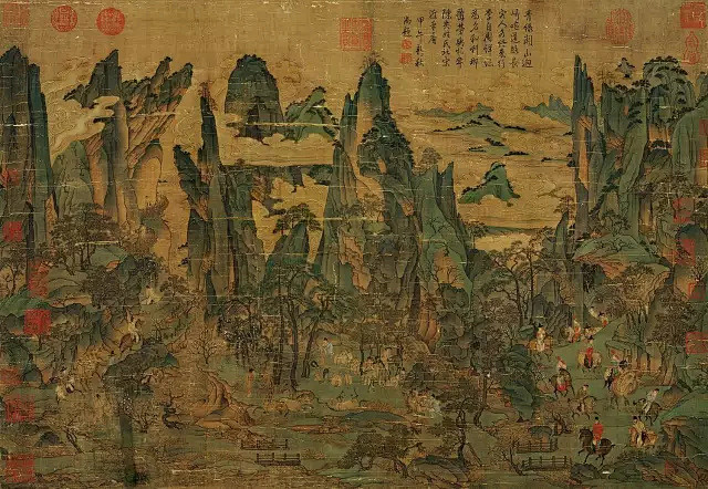 上世纪仅展出两次的千里江山图9月即将亮相故宫