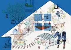 太牛了吧！2020日本JIA插画大奖得奖作品出炉，中国揽获年度大奖和金奖！ : //// 最 精 彩 的 美 术 类 公 众 号 ///今天小志给大家分享2020年日本JIA奖项的插画作品