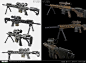 ArtStation - Call Of Duty Modern Warfare Remastered DLC weapon D-25S concept, Rick Zeng