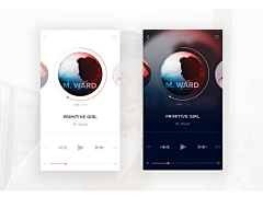 云养猫用户a采集到UI/UX-界面-音乐