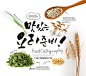 韩式餐饮烹饪食材海报PSD模板Korean food posters template#ti219a3720 :  