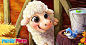 sheep - Family Farm : promocional para o jogo.