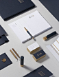 Privilege branding and stationery system designed by Polish studio for brands.