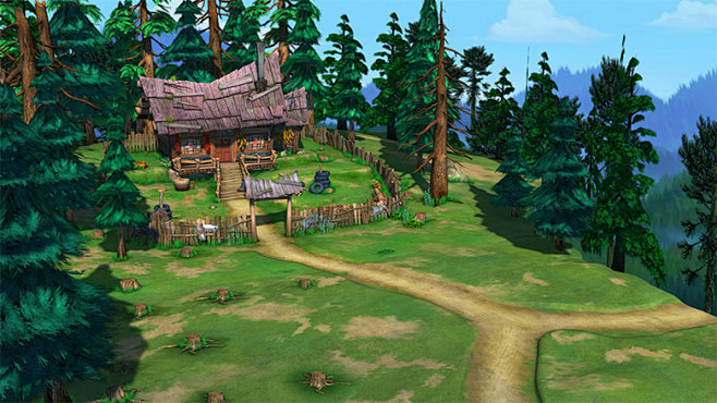 熊出没精美场景图