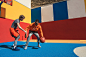 Campaign VO7 SS17 : DA/Photographer : Anaïs Da Silva, Stylist : Mia Rafolo, Muah : Sylvie Mainville @Sybille KLEBER, Models : Baptiste Fache & Patrick Nodanche @LC Mother Agency, Assistant photographer : Vikram, Retoucher : Elena Misjuk