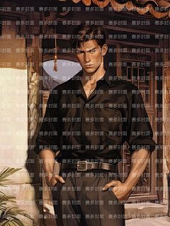 赛多封面设计工作室采集到版权-近代年代男【授权QQ3324352440】