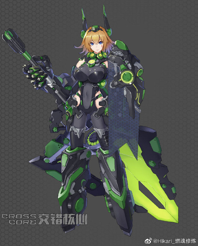 给项目@CrossCore交错核心 画的...