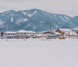 ［背景］雪地