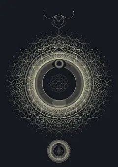 罗马尼亚数码艺术家Cristian Boian的艺术纹样作品|新鲜创意图志