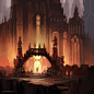 Tribal, Andreas Rocha : Based on an older thumbnail sketch. I went with round brush exclusive painting with no pressure sensitivity. Size and opacity controlled via keyboard.