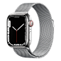 适用iwatch8表带苹果手表金属编织磁吸applewatch7/6/5/4/3男女se米兰尼斯运动Ultra透气不锈钢带非原装高级-tmall.com天猫