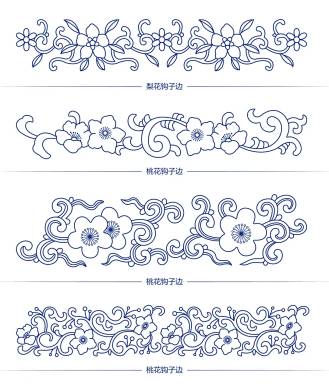 传统图案-花边纹样(17) - 小红书