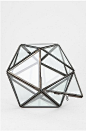 代购 美国代购 Triangles Terrarium 多肉玻璃容器 原创 设计 新款 2013 正品