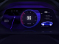 Electric Car Dashboard — UI Weekly Challenges S2 / W4/10 engine ux speed dark 3d motion ui concept dashboard car electric