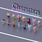 Characters // ShippingLifeIdle