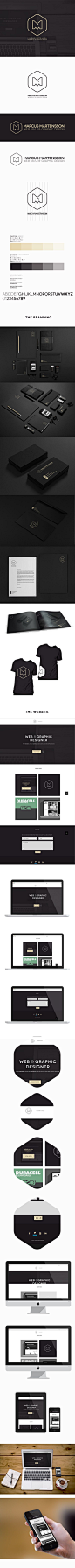 Personal Identity by Marcus Mårtensson, via Behance