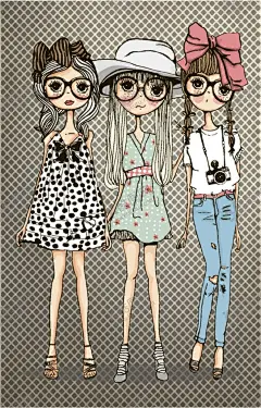 手绘女孩 【酷图网】时尚,女孩,服装,服装行业,时装设计,服装设计,美女,春季,新款,可爱,插图,插画,笔记本封面,本本封面,人物,大学,绘画,画画,动漫人物,人物素材,卡通形象,卡通人物,开心,快乐,水粉画,美术,设计,手绘,女朋友,渲染,文字,孩子,小孩,萝莉,姑娘,小姑娘,模特,素材,png,高清图,画像,