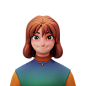 Beauty Woman 3D Illustration