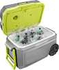 Ryobi Air Conditioned Cooler with 2L Soda Bottles