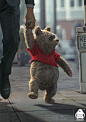 Christopher Robin - Pooh Character Design, Michael Kutsche : This is the initial design I did of Pooh, the very first I did for the project shortly after I met with director Marc Forster. He entrusted me with the task of designing all the characters for t