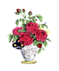 玫瑰, 酿酒, 装修, 叶, 花的, 花, 礼物, 爱, 花瓶, 艺术, 浪漫, 花束, 自然, 设计切割出来