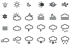 布瓜团团采集到天气icon