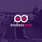 Endless Love Logo Template  Logo design aimed at any dating related services, such as dating apps, dating websites, romantic forums, romantic tips, love magazines, love sharing communities, love stories etc.  The logo template consists of an infinite with