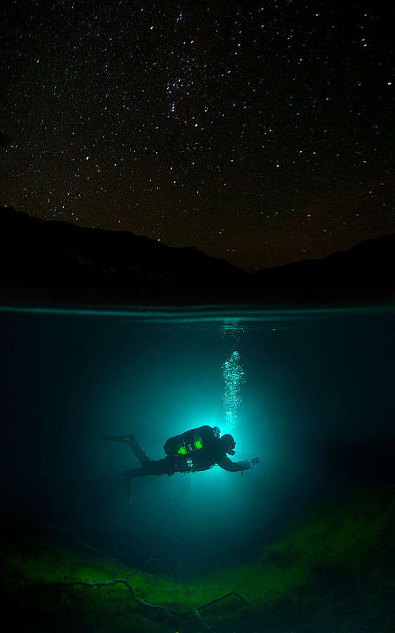 夜空·水底