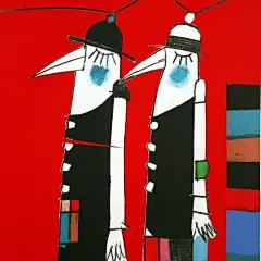 【捷克插画国宝──柯薇塔（Květa Pacovská） ​​​​】#插画狂想# #插画灵感# ​​​​