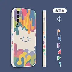 适用cmcc中国移动nzone S7pro手机壳女款卡通笑脸网红新款全包镜头防摔化为sp200外壳保护套硅胶直边方形潮男-tmall.com天猫