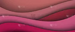 抽象曲线几何形状背景动态和纹理元素上的红色。现代光梯度。展示，品牌包装，复制空间，灵感，网站- 3d