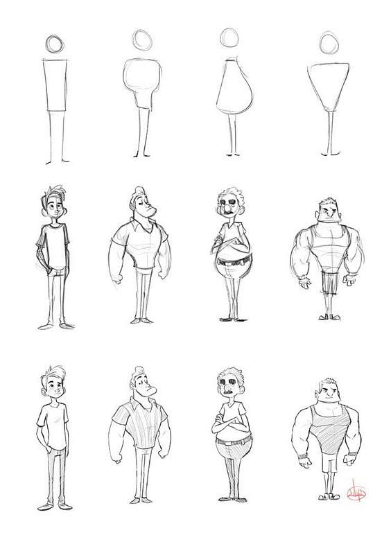 Character Shape Sket...