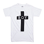 现货英国版BOY LONDON*LONG CLOTHING黑色十字架白tee男款T恤