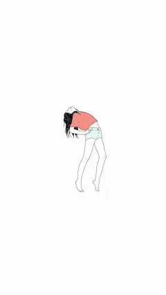 青春是无人递热粥的重感冒 #卡通#动漫#可爱#平铺#壁纸#