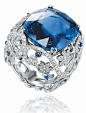 Chopard 高级珠宝蓝宝石戒指 