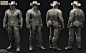 Strange Brigade - Patrick 'Bash' Conaghan, LITTLE RED ZOMBIES : We had the great pleasure to contribute several characters for Rebellion's Strange Brigade including this playable character Patrick 'Bash' Conaghan<br/>Outfit Model by Tapan Rai<br/