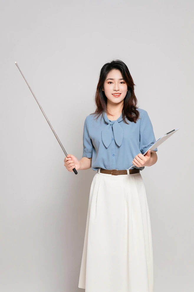 教鞭教学计划讲课教师老师人物摄影图-花瓣网