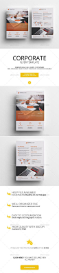 Corporate Flyers Templates PSD #promote Download: graphicriver.net/… Graphic Design – Plaquette et brochure What’s Flyer? A flyer is a form of paper advertisement intended for wide distribution and typically posted or distributed in a public place, handed